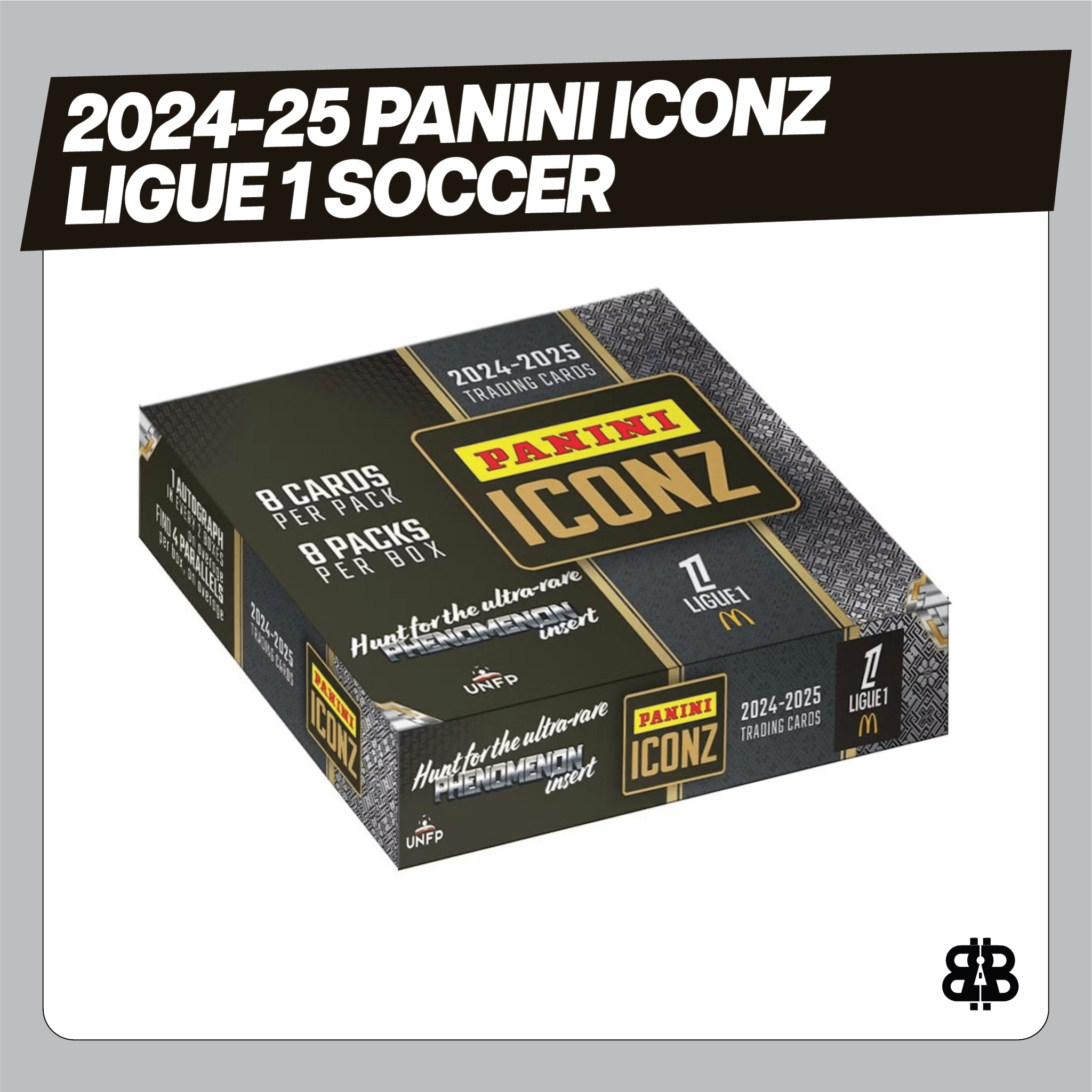 2024-25 Panini Iconz Ligue 1 Soccer Hobby Trading Cards LV
