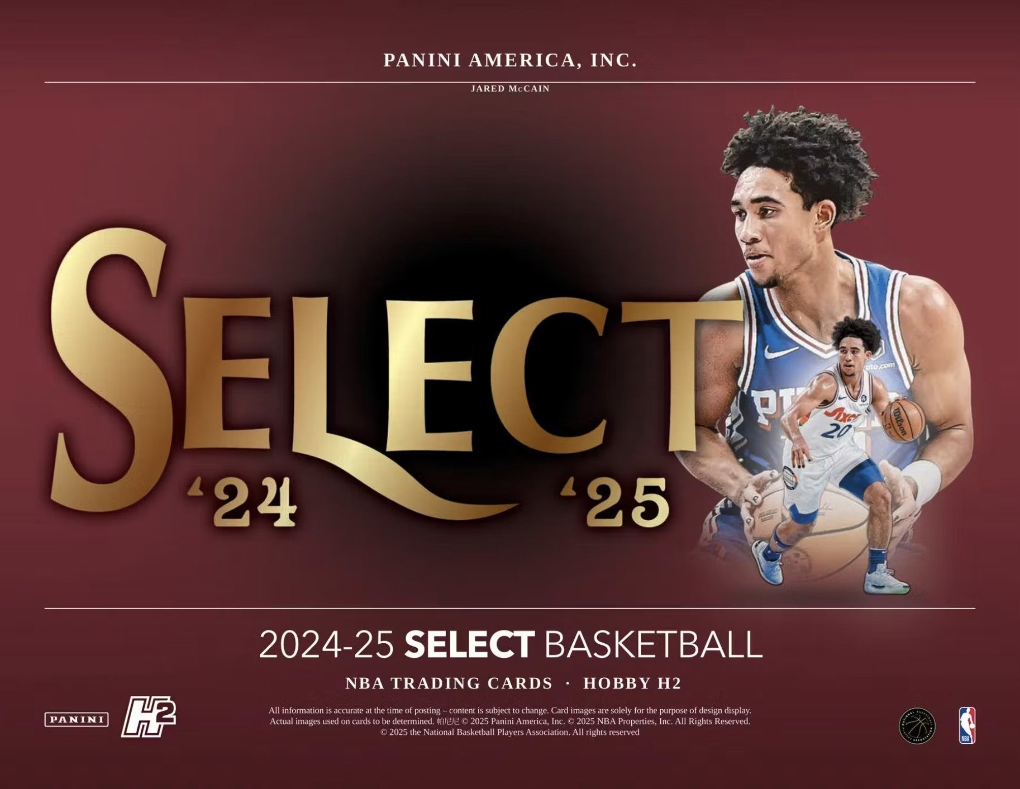 2024-25 Panini Select Basketball H2 Trading Cards