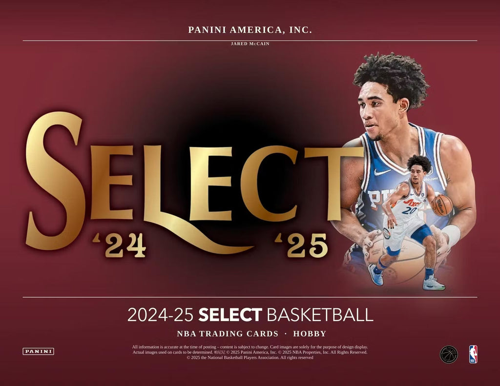 2024-25 Panini Select Basketball Hobby Trading Cards