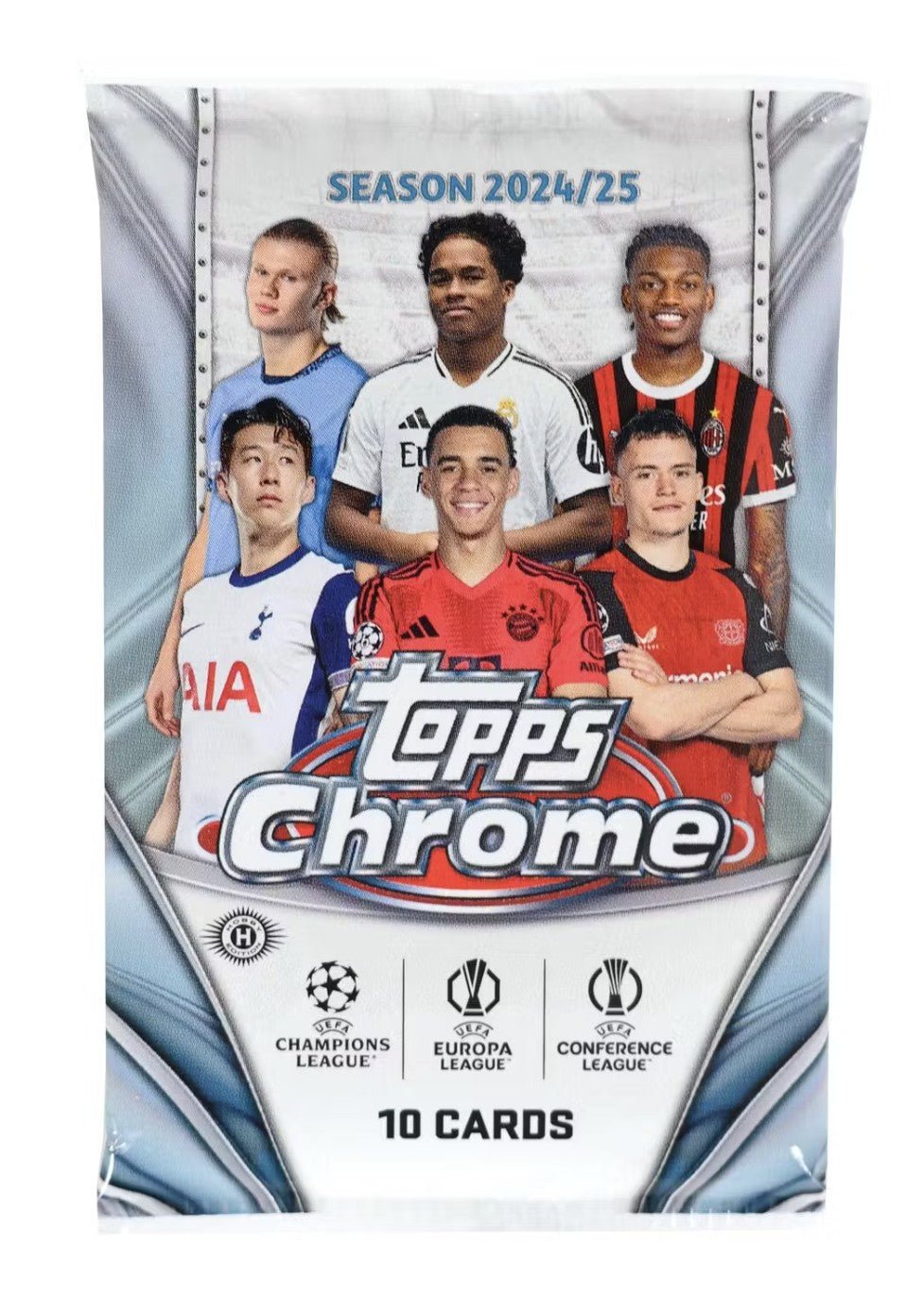 2024-25 Topps Chrome UEFA Club Competitions Soccer Jumbo Trading Cards LV