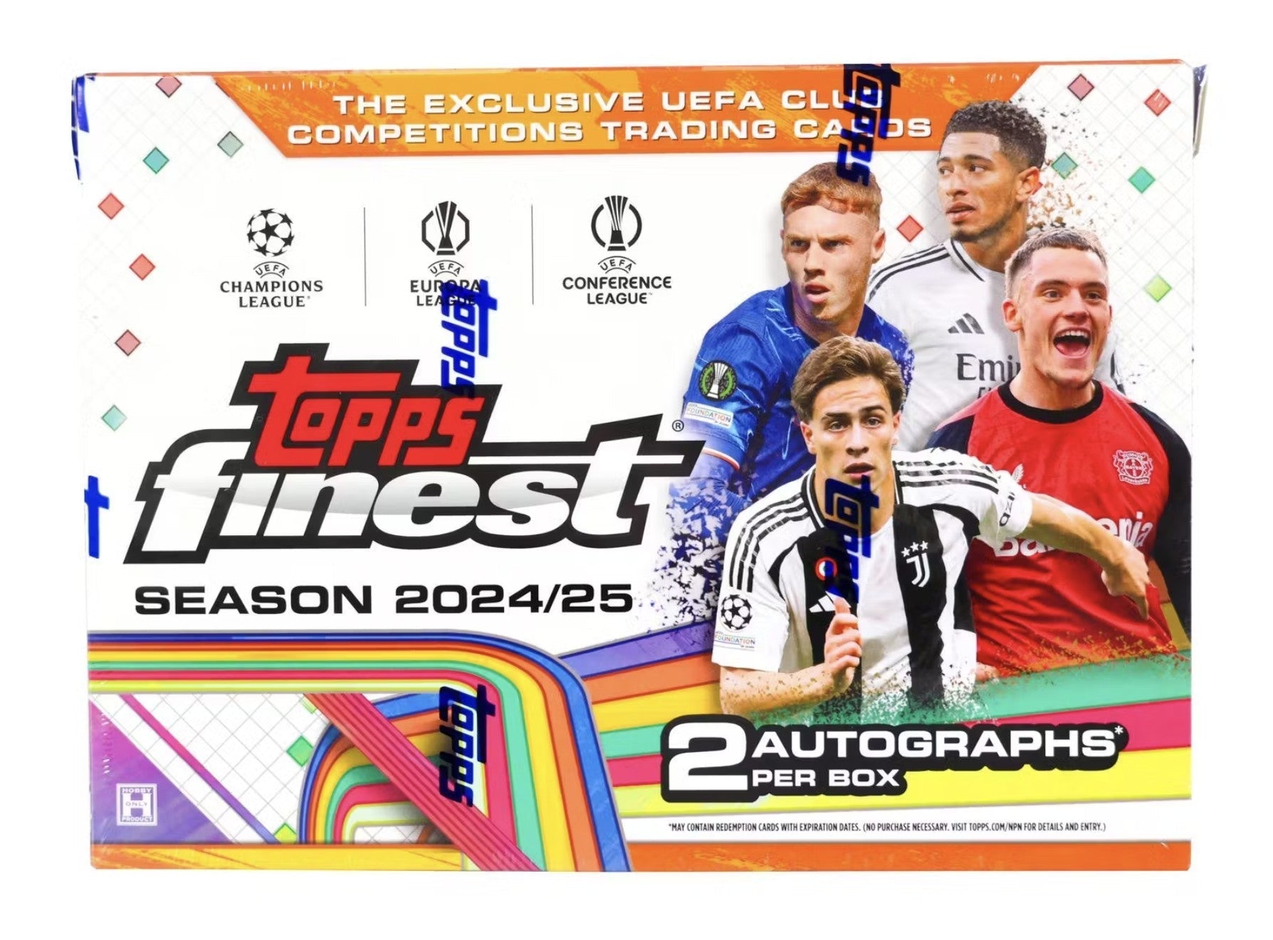 2024-25 Topps Finest UEFA Club Competitions Soccer Trading Cards