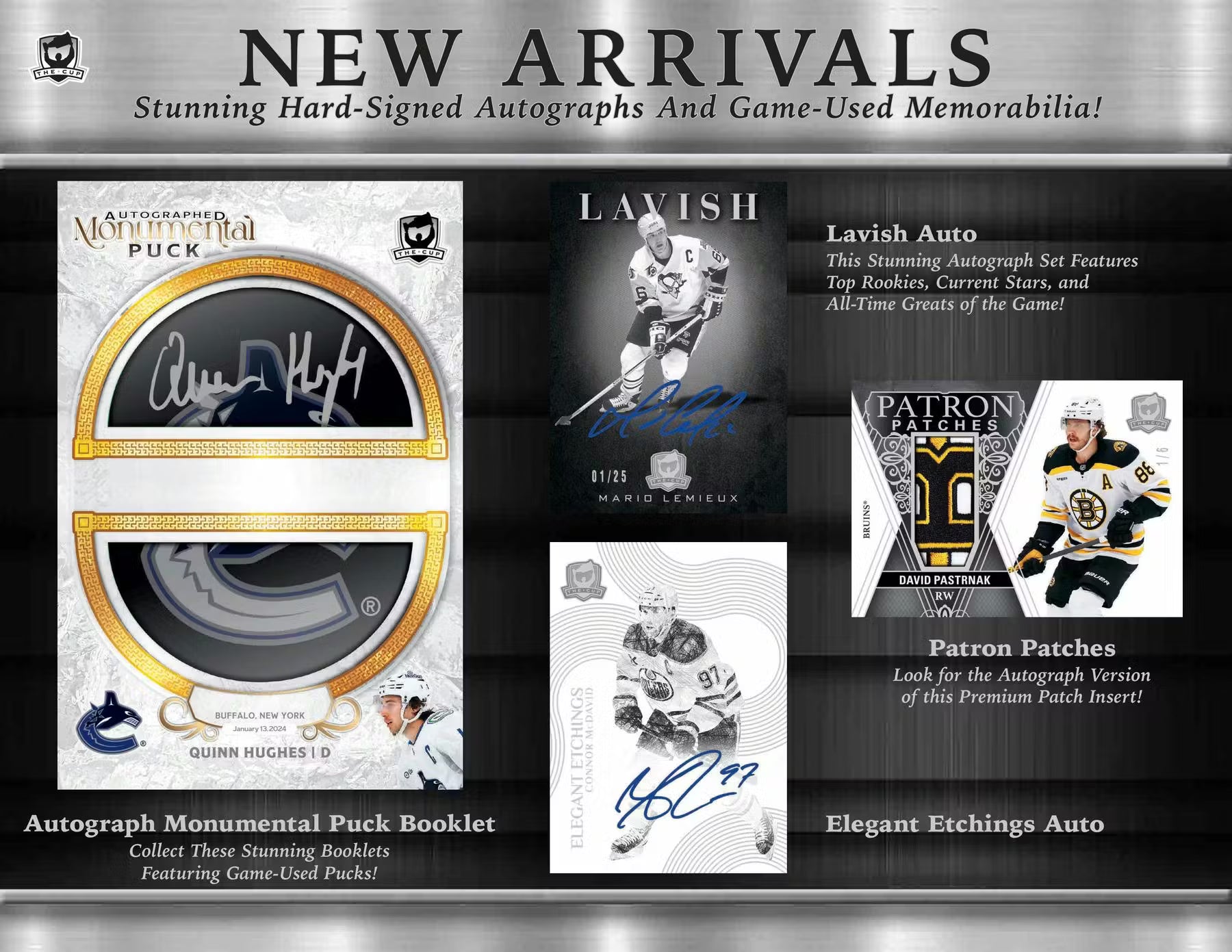 2024-25 Upper Deck The Cup Hockey Hobby Trading Cards