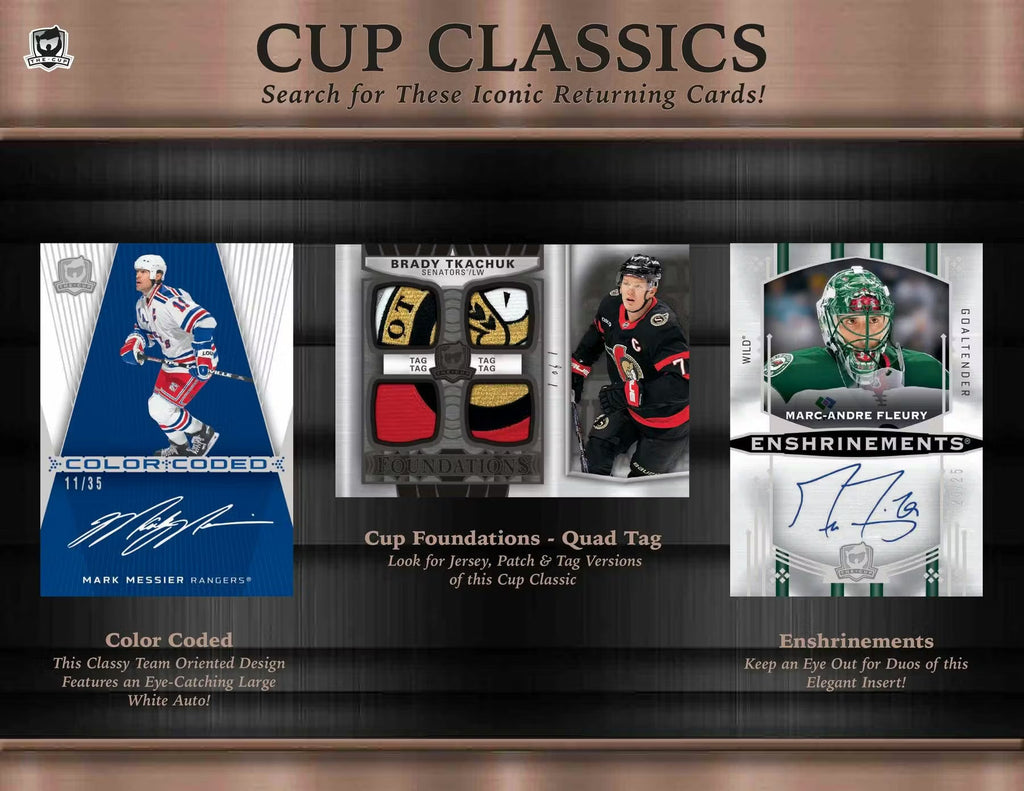 2024-25 Upper Deck The Cup Hockey Hobby Trading Cards