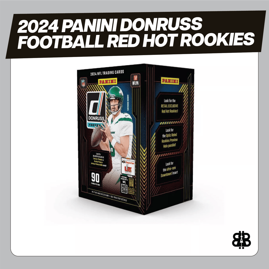 2024 Panini Donruss Football Red Hot Rookies Blaster Trading Cards LV
