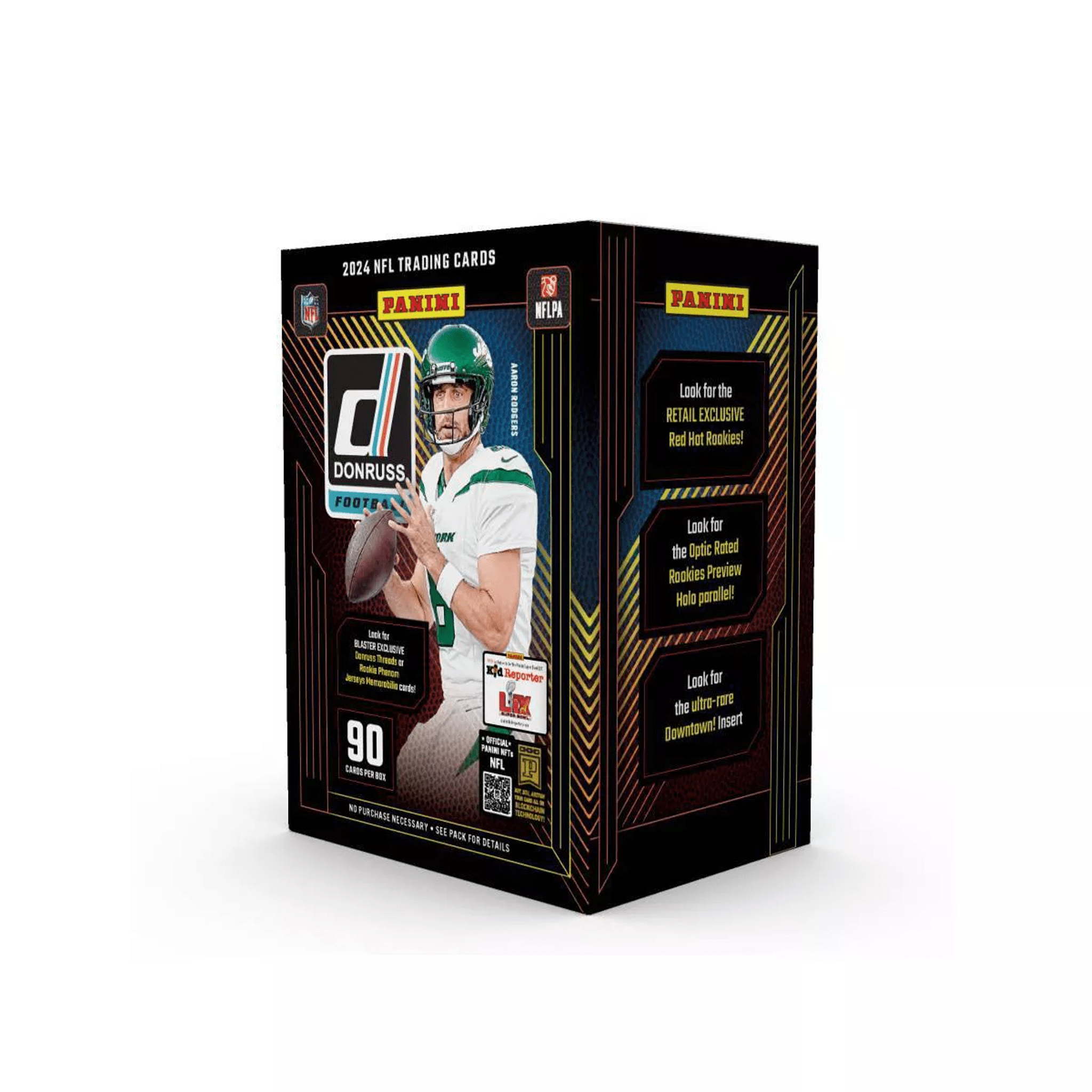 2024 Panini Donruss Football Red Hot Rookies Blaster Trading Cards LV