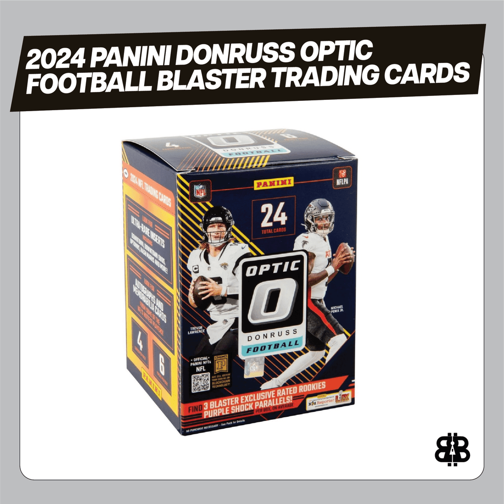 2024 Panini Donruss Optic Football Blaster Trading Cards Purple Shock LV
