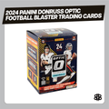 2024 Panini Donruss Optic Football Blaster Trading Cards Purple Shock LV