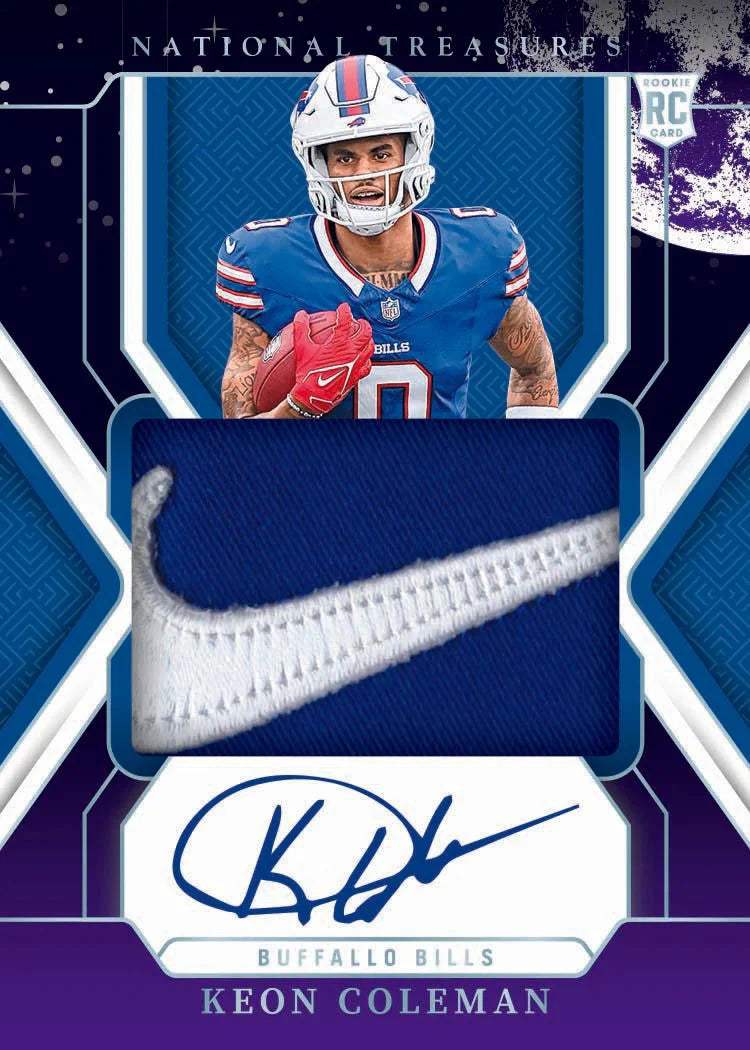 2024 Panini National Treasures Football Hobby Trading Cards