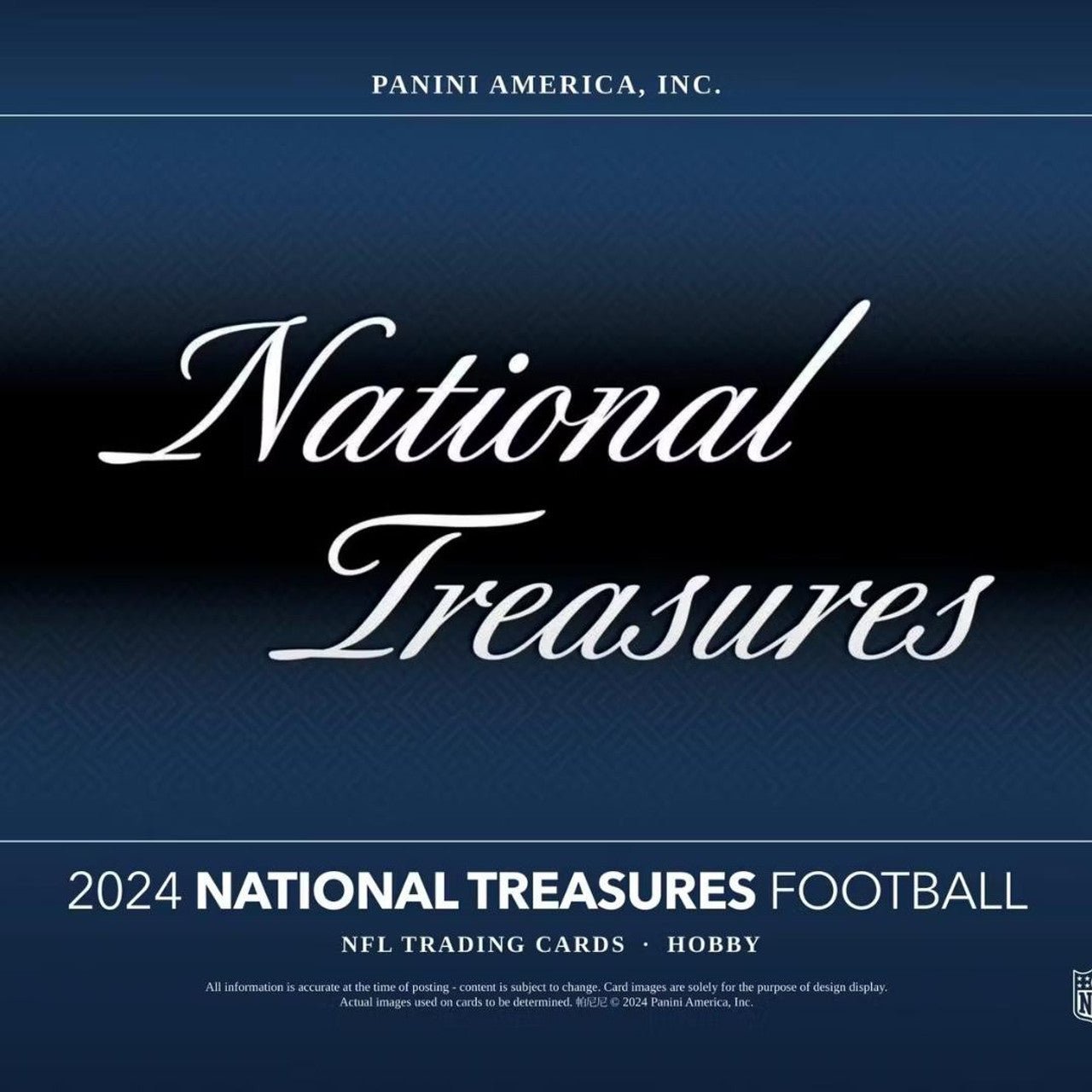2024 Panini National Treasures Football Hobby Trading Cards
