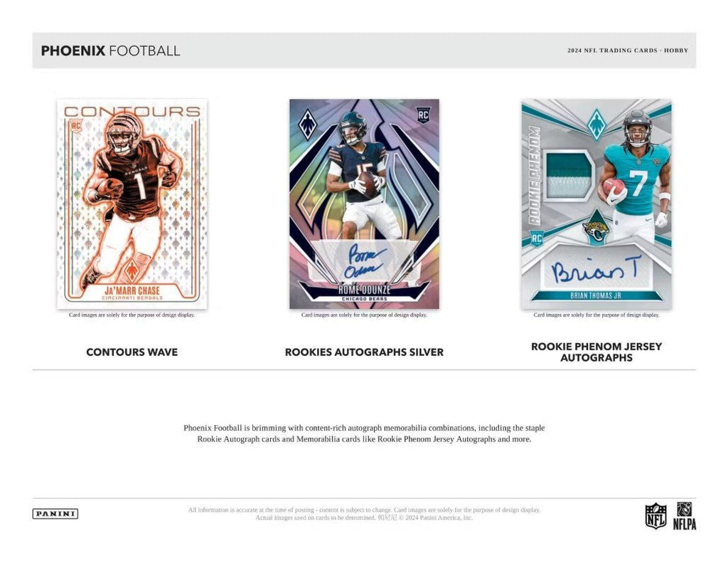 2024 Panini Phoenix Football Hobby Trading Cards