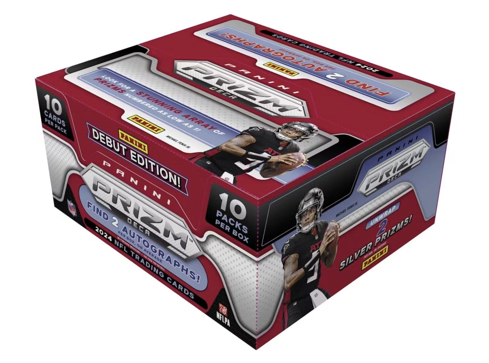 2024 Panini Prizm Deca Football Hobby Trading Cards