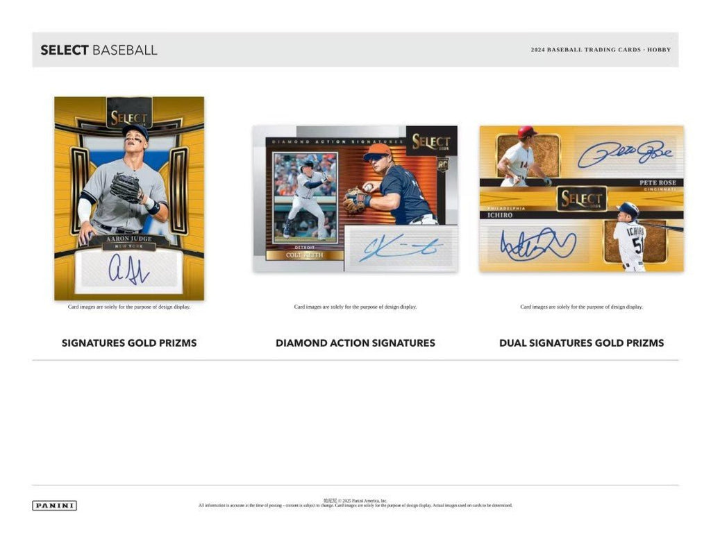 2024 Panini Select Baseball FOTL Trading Cards