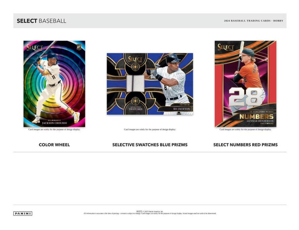 2024 Panini Select Baseball Hobby Trading Cards
