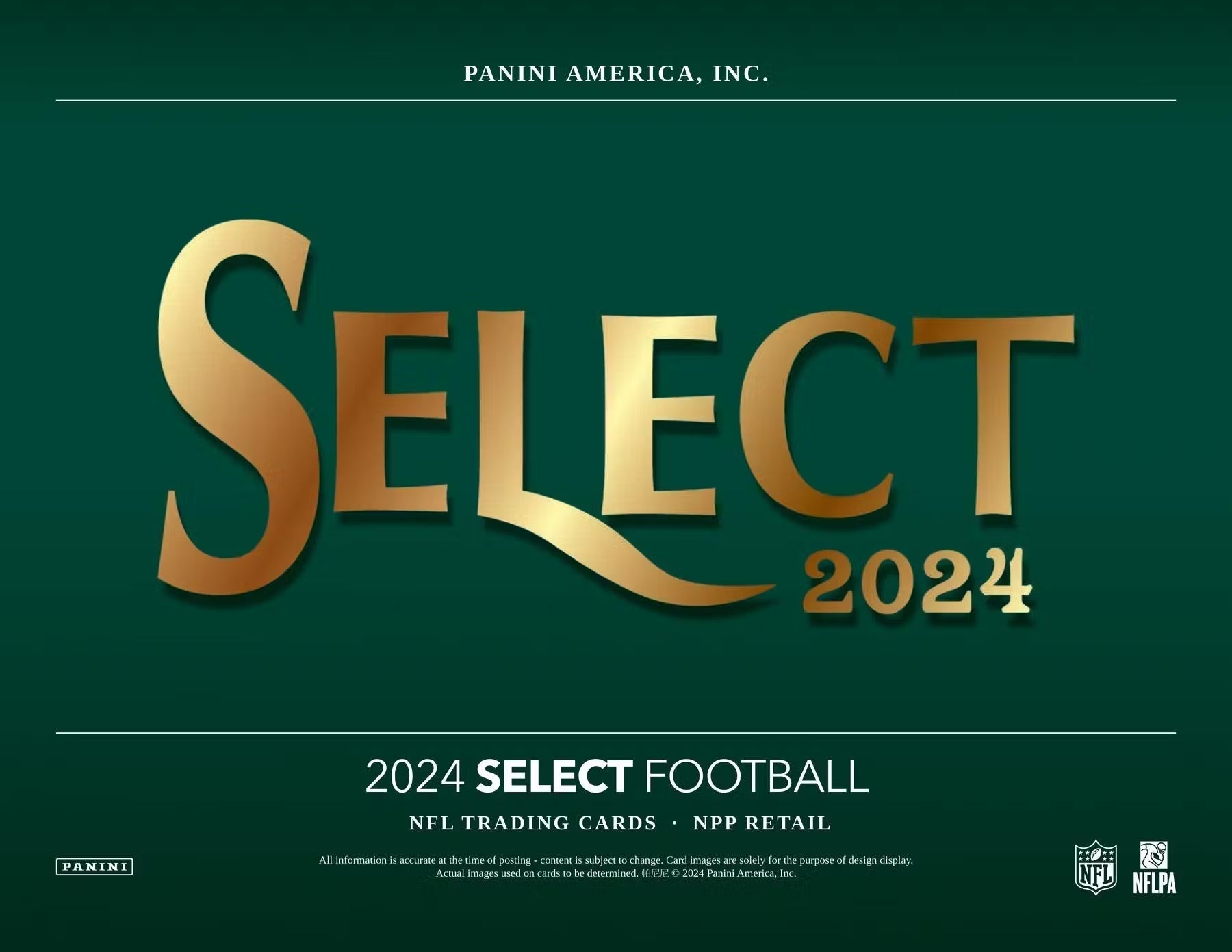 2024 Panini Select Football Blaster Trading Cards LV