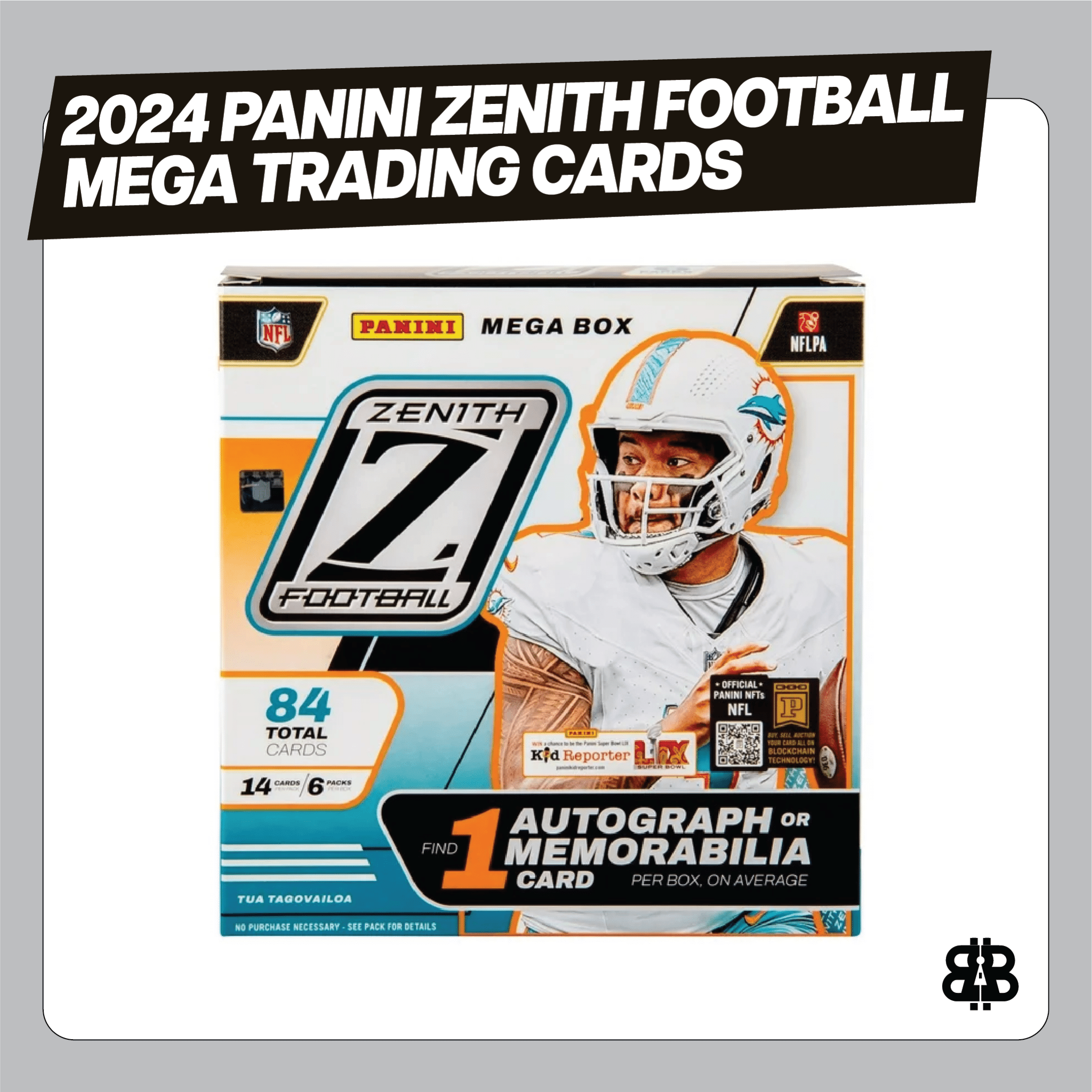 2024 Panini Zenith Football Mega Trading Cards LV