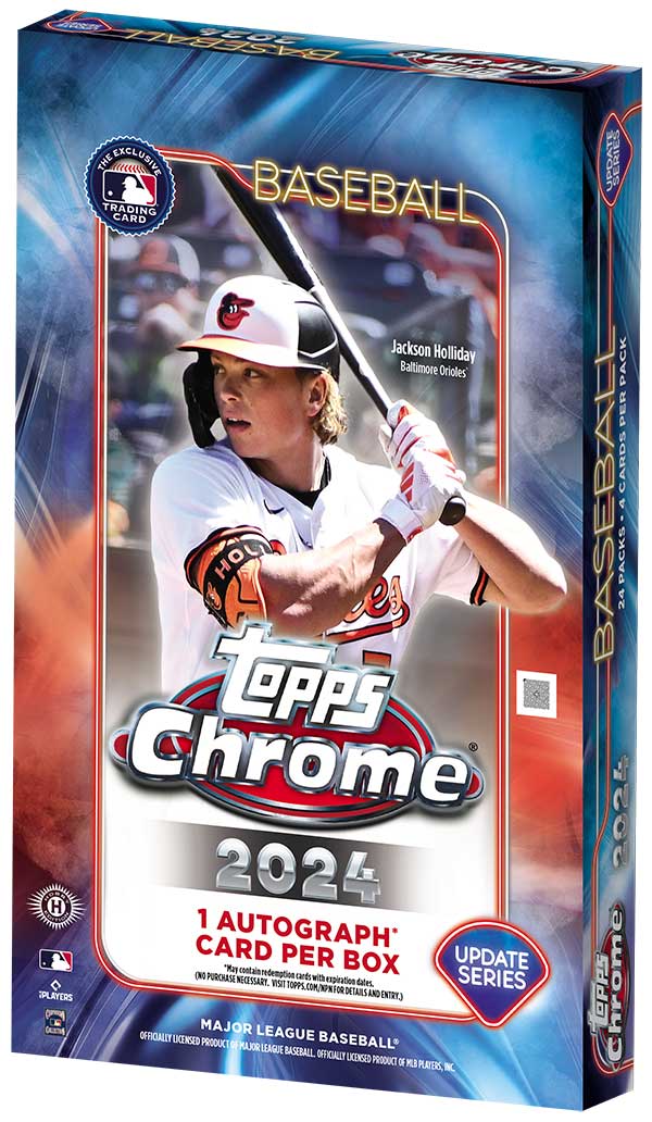 2024 Topps Chrome Baseball Updated Series Hobby Trading Cards
