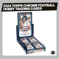 2024 Topps Chrome Football Hobby Trading Cards LV