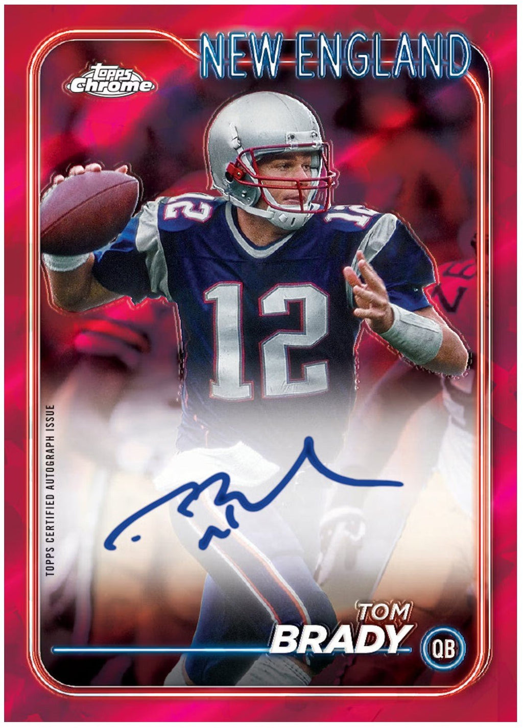 2024 Topps Chrome Sapphire Edition Football Trading Cards
