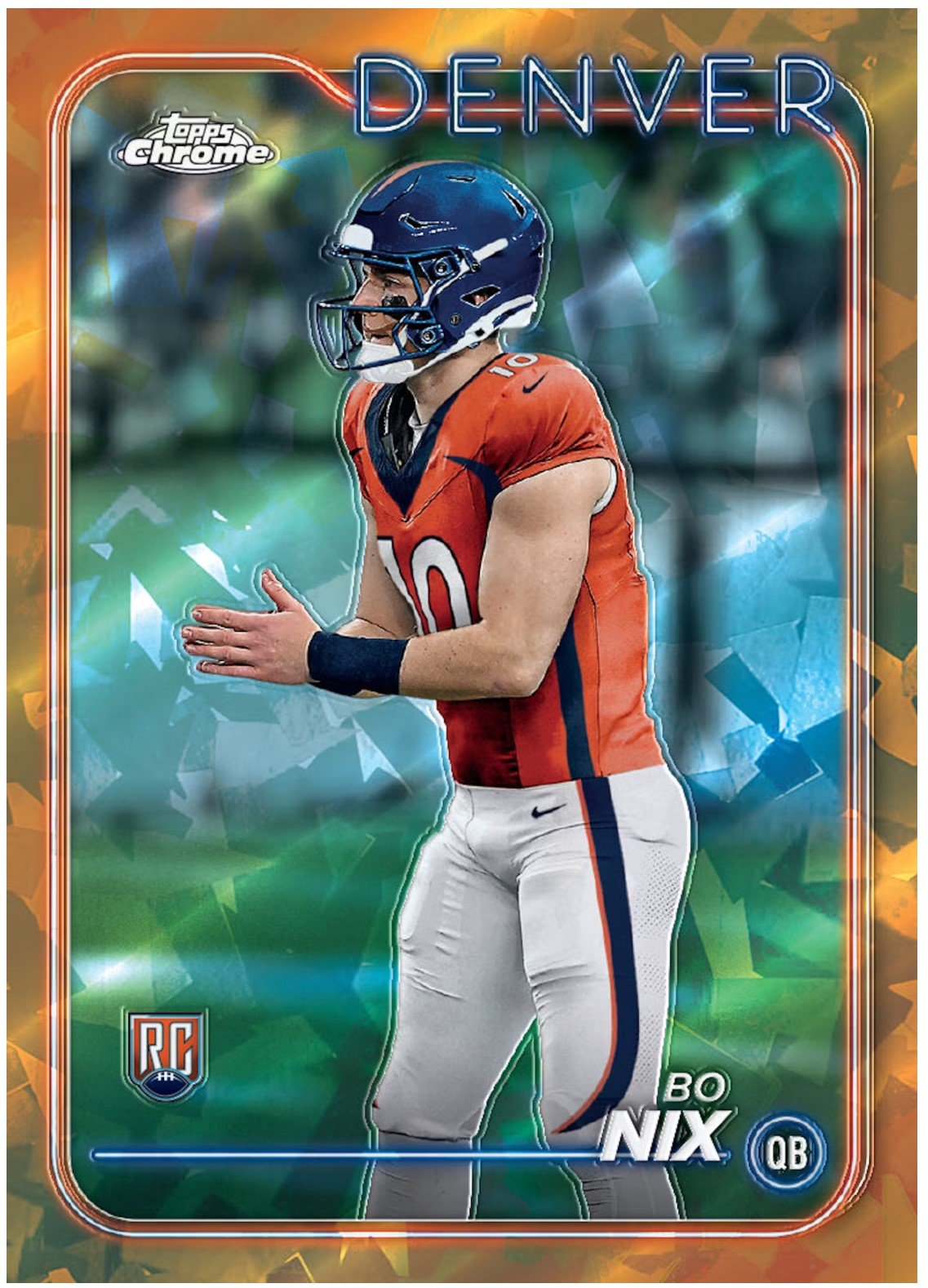 2024 Topps Chrome Sapphire Edition Football Trading Cards