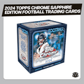 2024 Topps Chrome Sapphire Edition Football Trading Cards LV