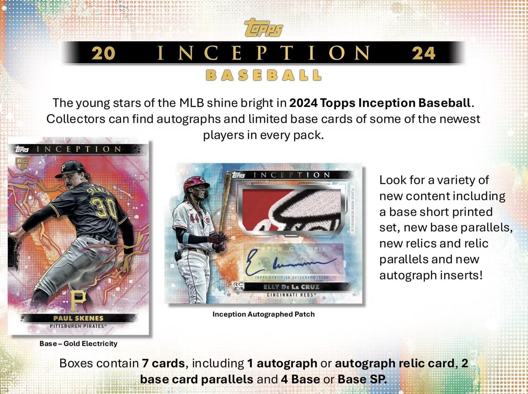 2024 Topps Inception Baseball Hobby Trading Cards