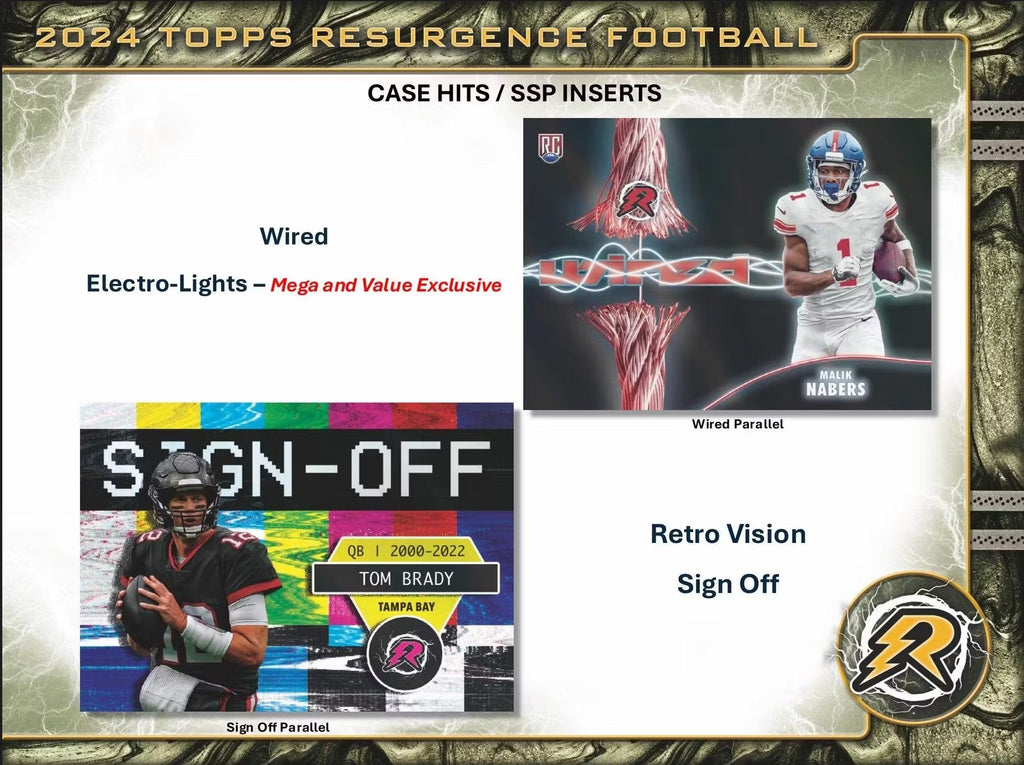 2024 Topps Resurgence Football Hobby Trading Cards