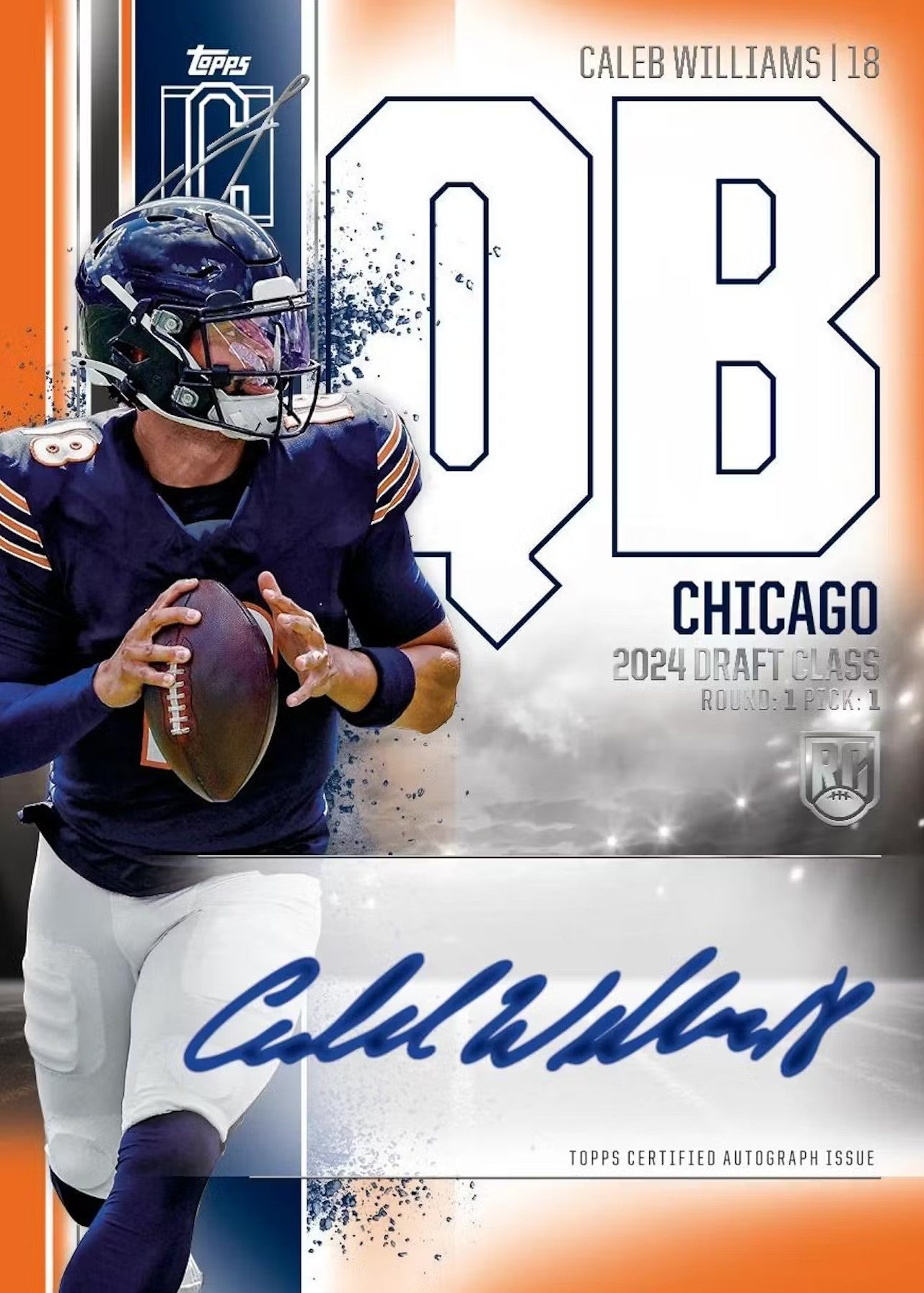 2024 Topps Signature Class Football Blaster Trading Cards