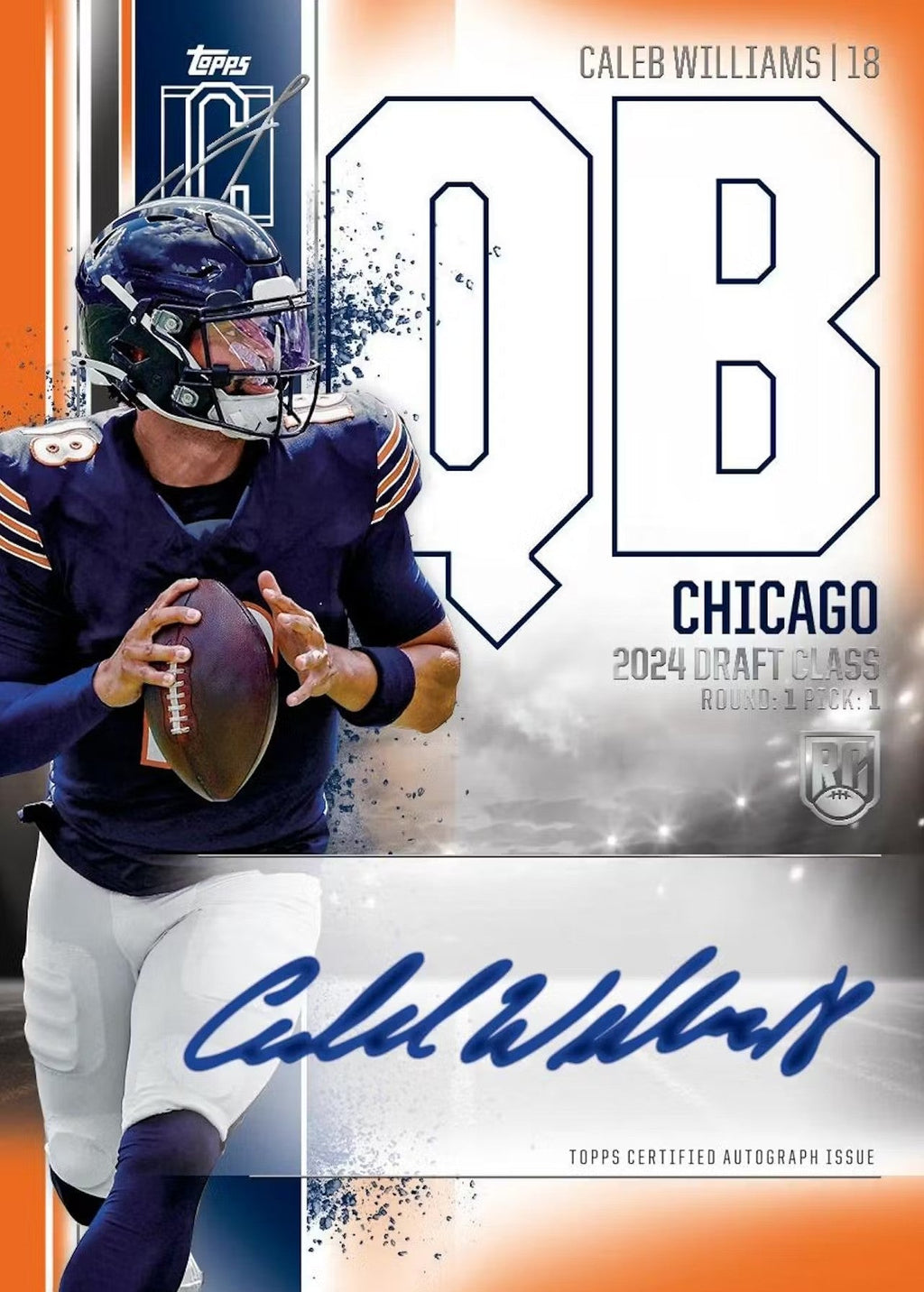 2024 Topps Signature Class Football Blaster Trading Cards