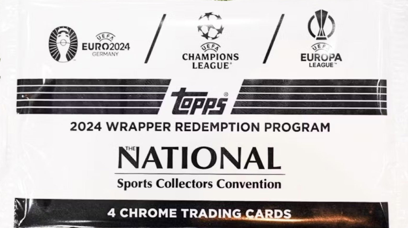2024 Topps UEFA Club Competitions Soccer National Convention Chrome Silver Pack Trading Cards