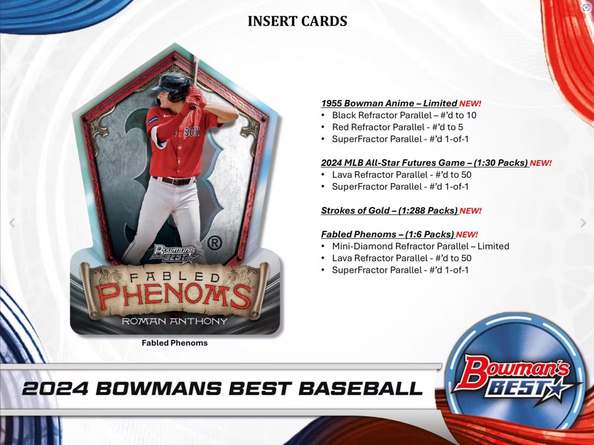 2024 Topps Bowman Best Baseball Hobby Trading Cards