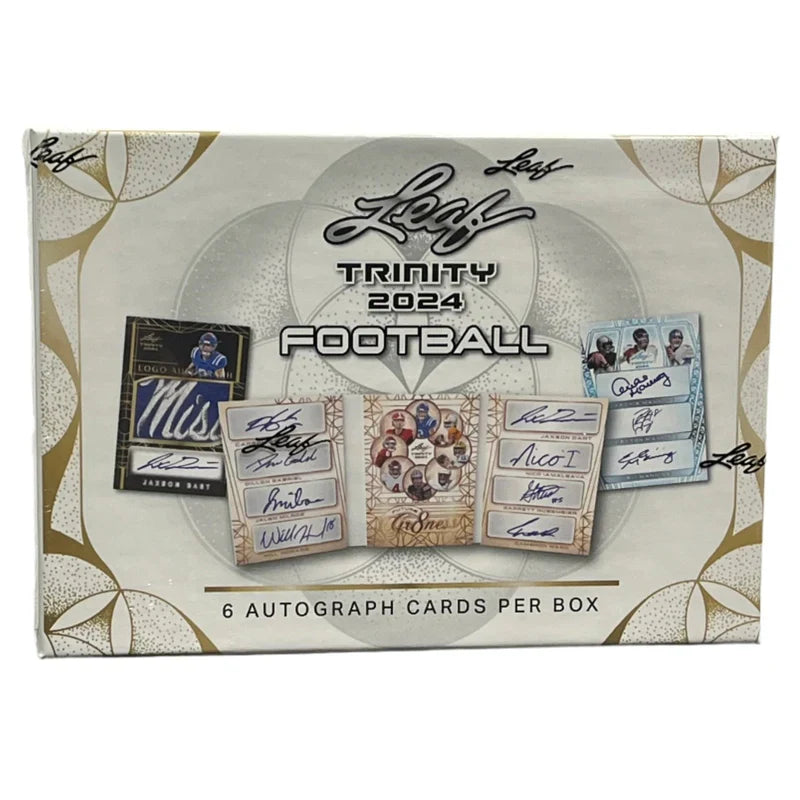 2024 Leaf Trinity Football Hobby Trading Cards