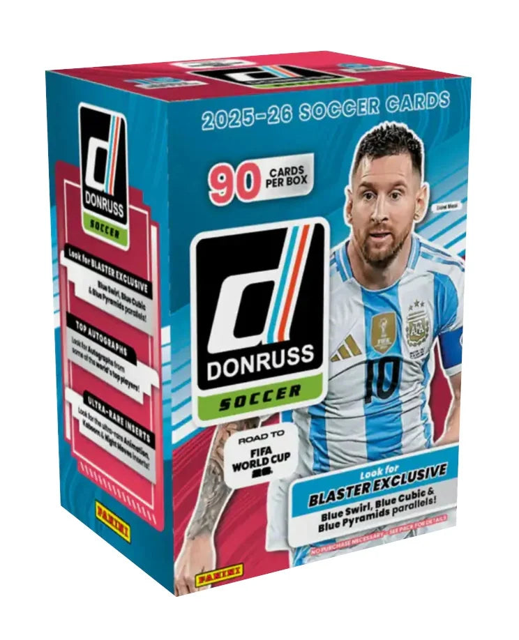 2025-26 Panini Donruss Road To FIFA World Cup 26 Soccer Blaster 20 Box Case (Ships Sealed Only) - B2