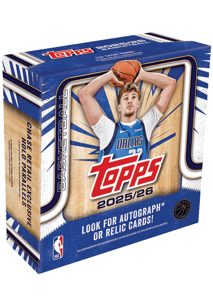 2025-26 Topps Basketball Mega Trading Cards
