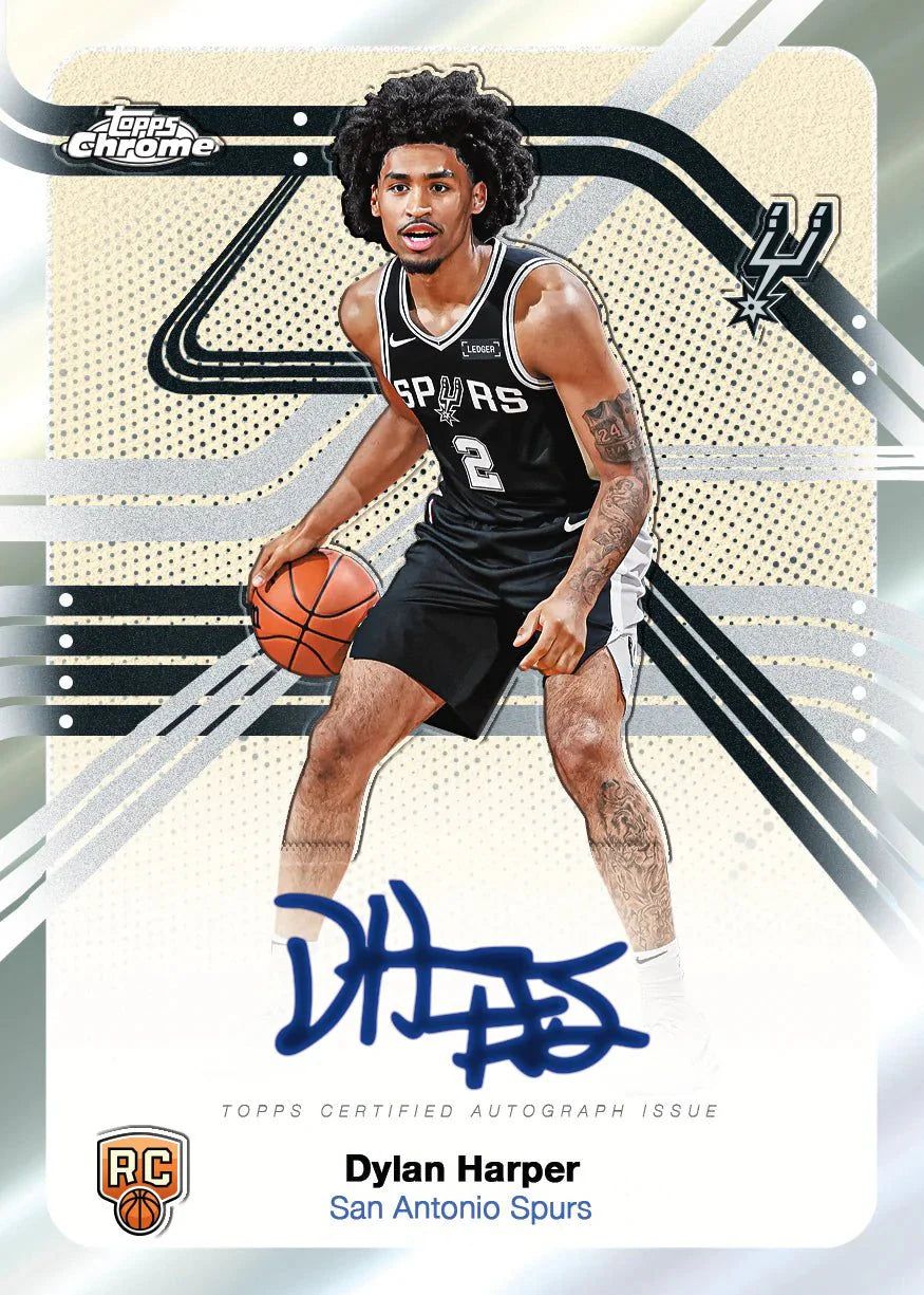 2025-26 Topps Chrome Basketball Jumbo Trading Cards