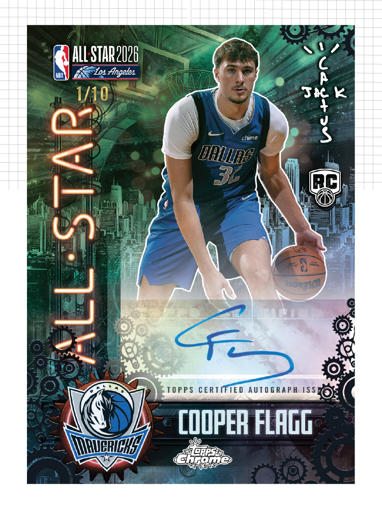 2025-26 Topps Chrome Cactus Jack Basketball x NBA All-Star Game Hobby Trading Cards