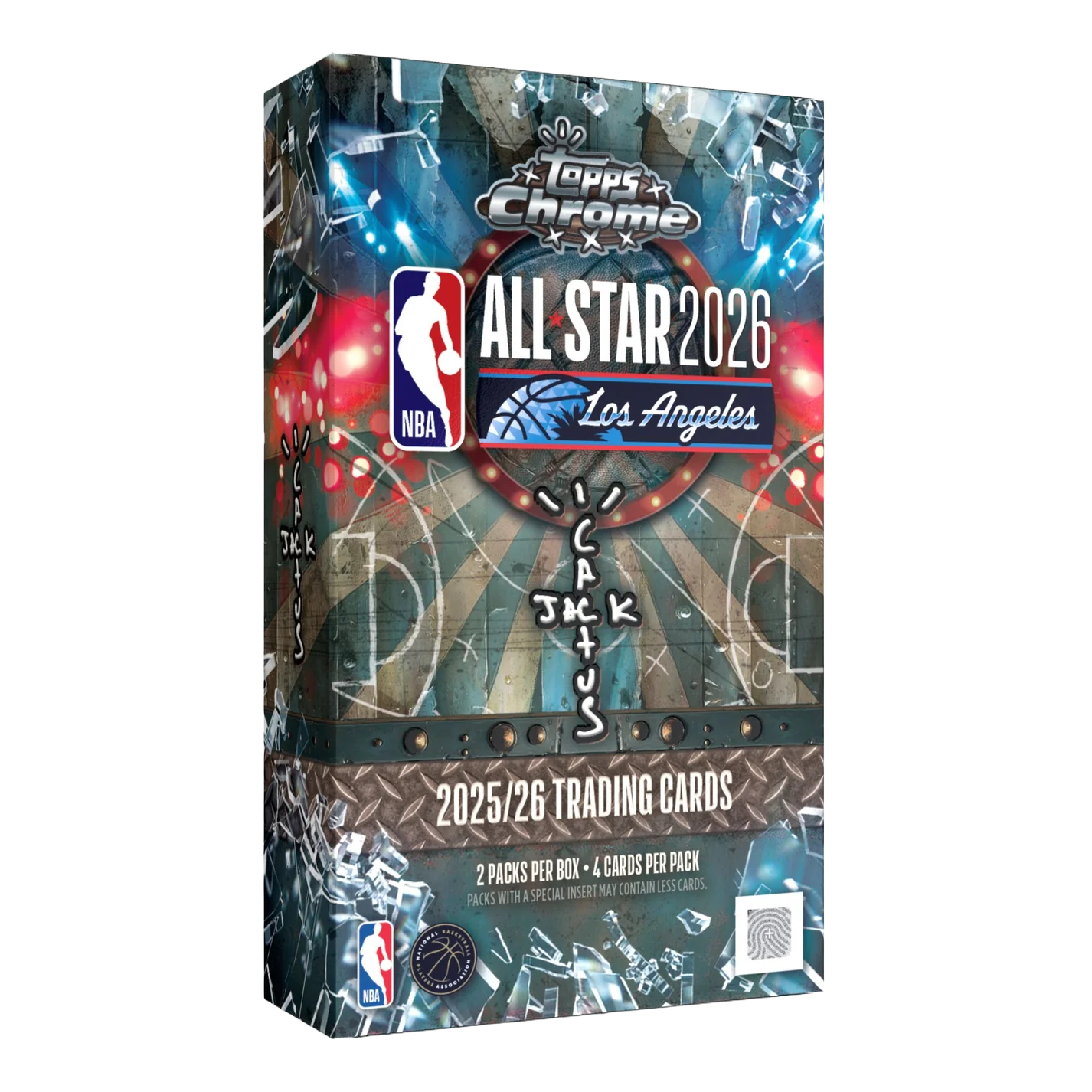 2025-26 Topps Chrome Cactus Jack Basketball x NBA All-Star Game Hobby Trading Cards
