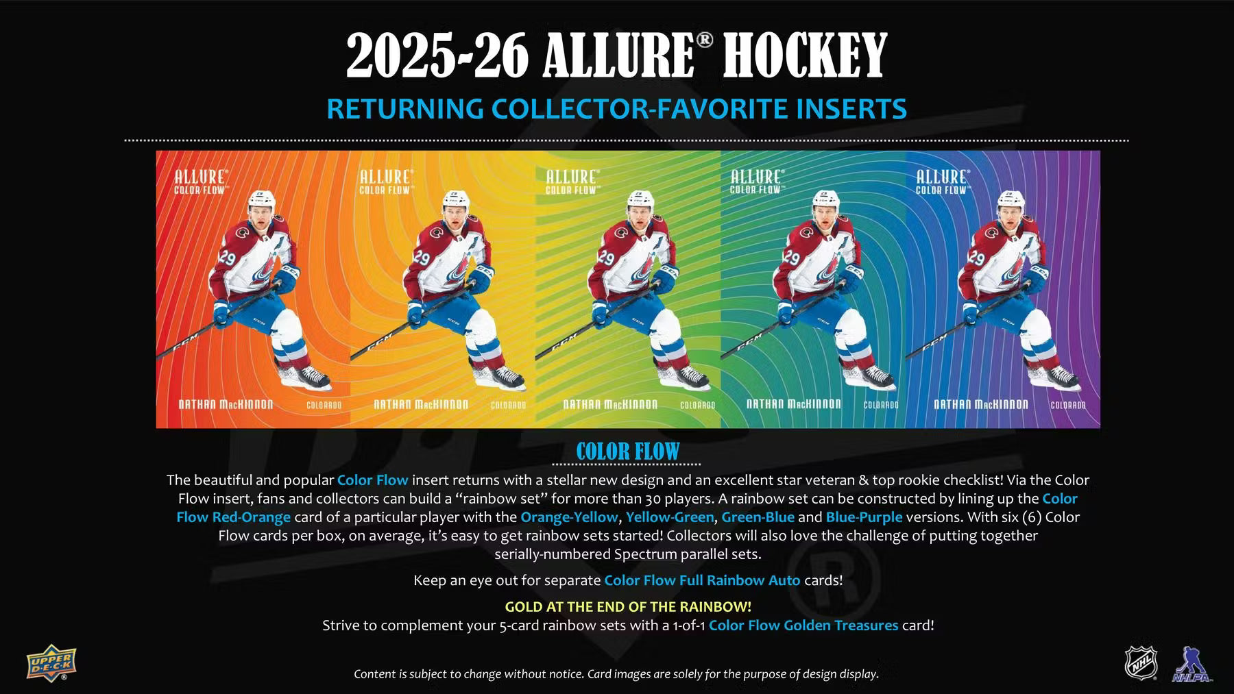 2025-26 Upper Deck Allure Hockey Hobby Trading Cards