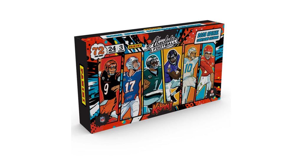 2025 Panini Absolute Football Countdown Calendar Trading Cards