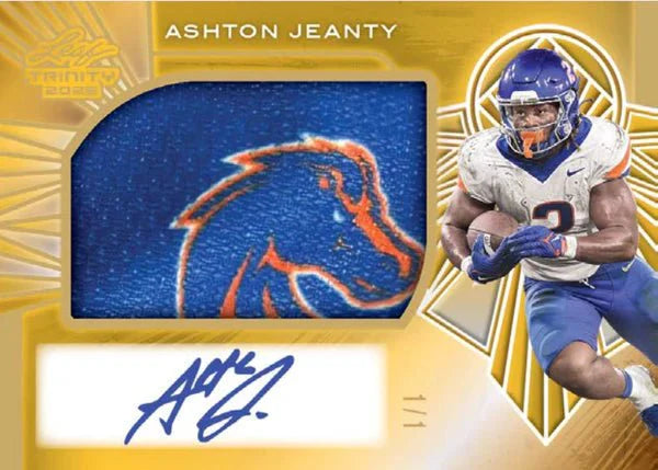 2025 Leaf Trinity Football Hobby Trading Cards