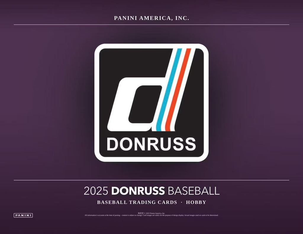 2025 Panini Donruss Baseball Hobby Trading Cards