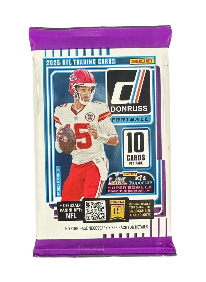 2025 Panini Donruss Football Hobby Trading Cards