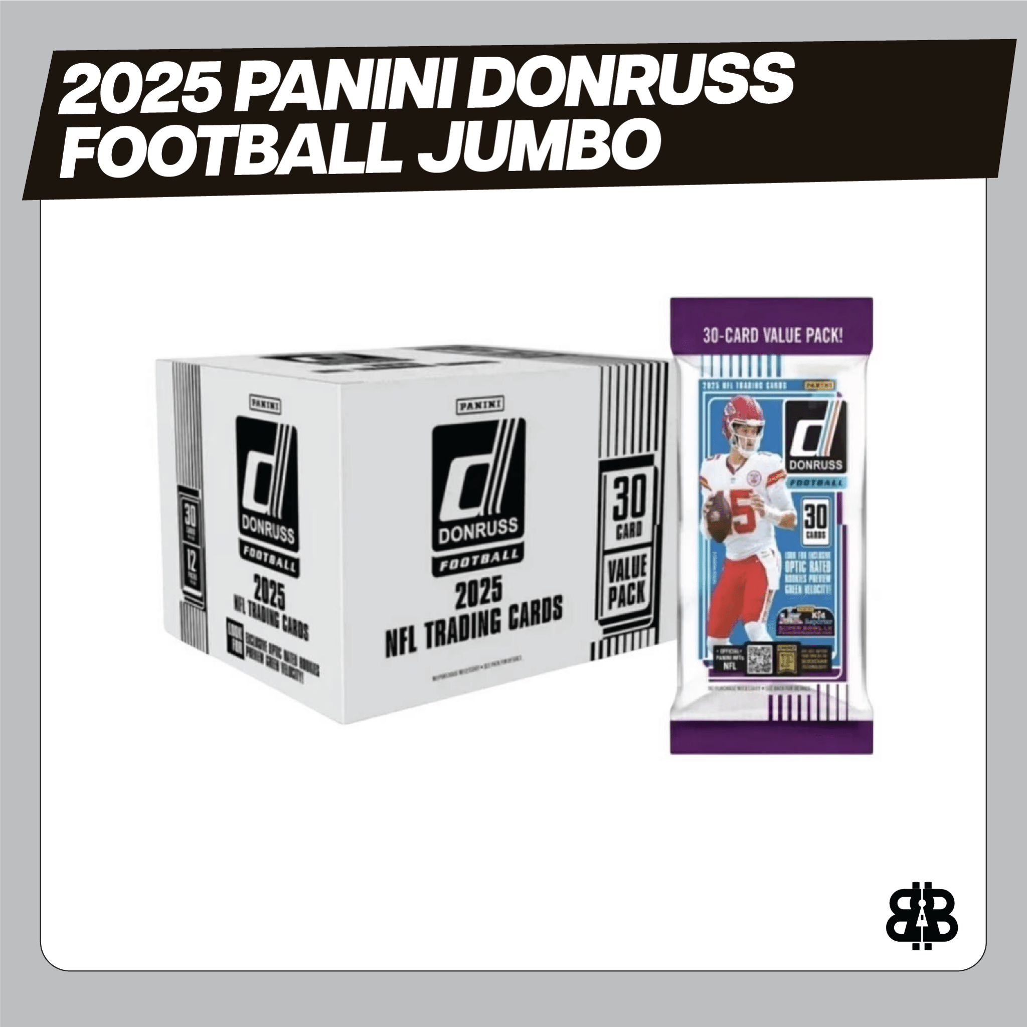 2025 Panini Donruss Football Jumbo Trading Cards LV