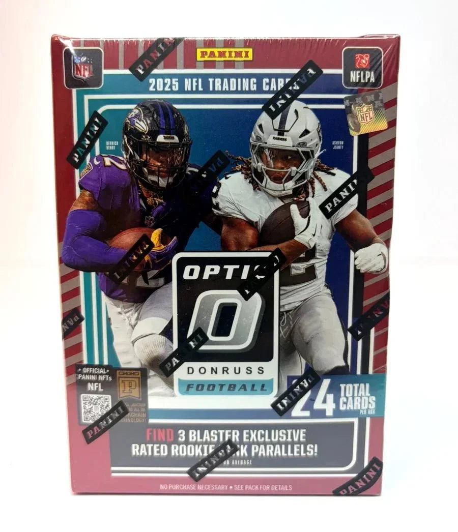 2025 Panini Donruss Optic Football Blaster Trading Cards Pink Parallel