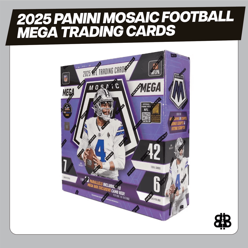 2025 Panini Mosaic Football Mega Trading Cards LV