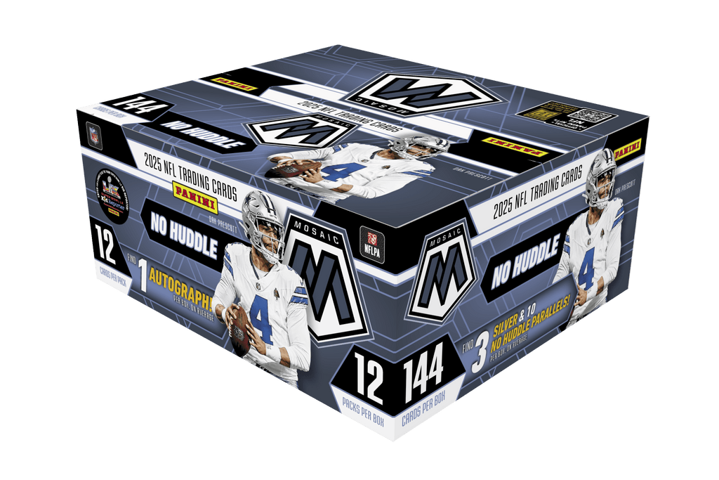2025 Panini Mosaic Football No Huddle Trading Cards
