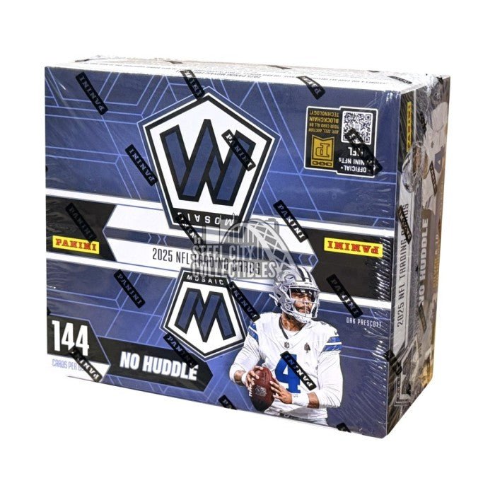 2025 Panini Mosaic Football No Huddle Trading Cards