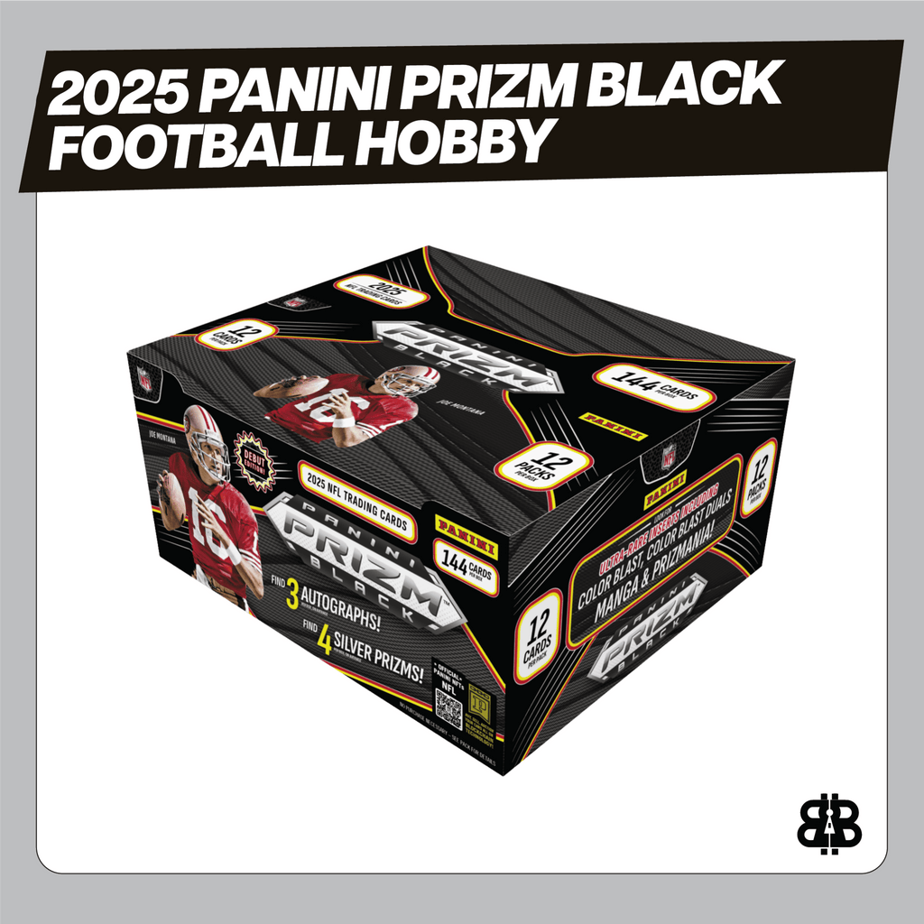 2025 Panini Prizm Black Football Hobby Trading Cards LV
