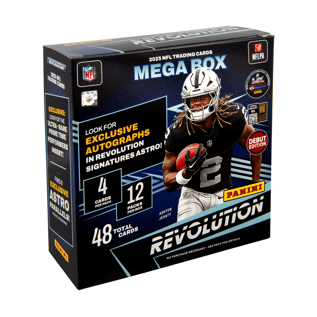 2025 Panini Revolution Football Mega Trading Cards LV