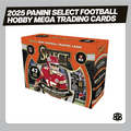 2025 Panini Select Football Hobby Mega Trading Cards LV