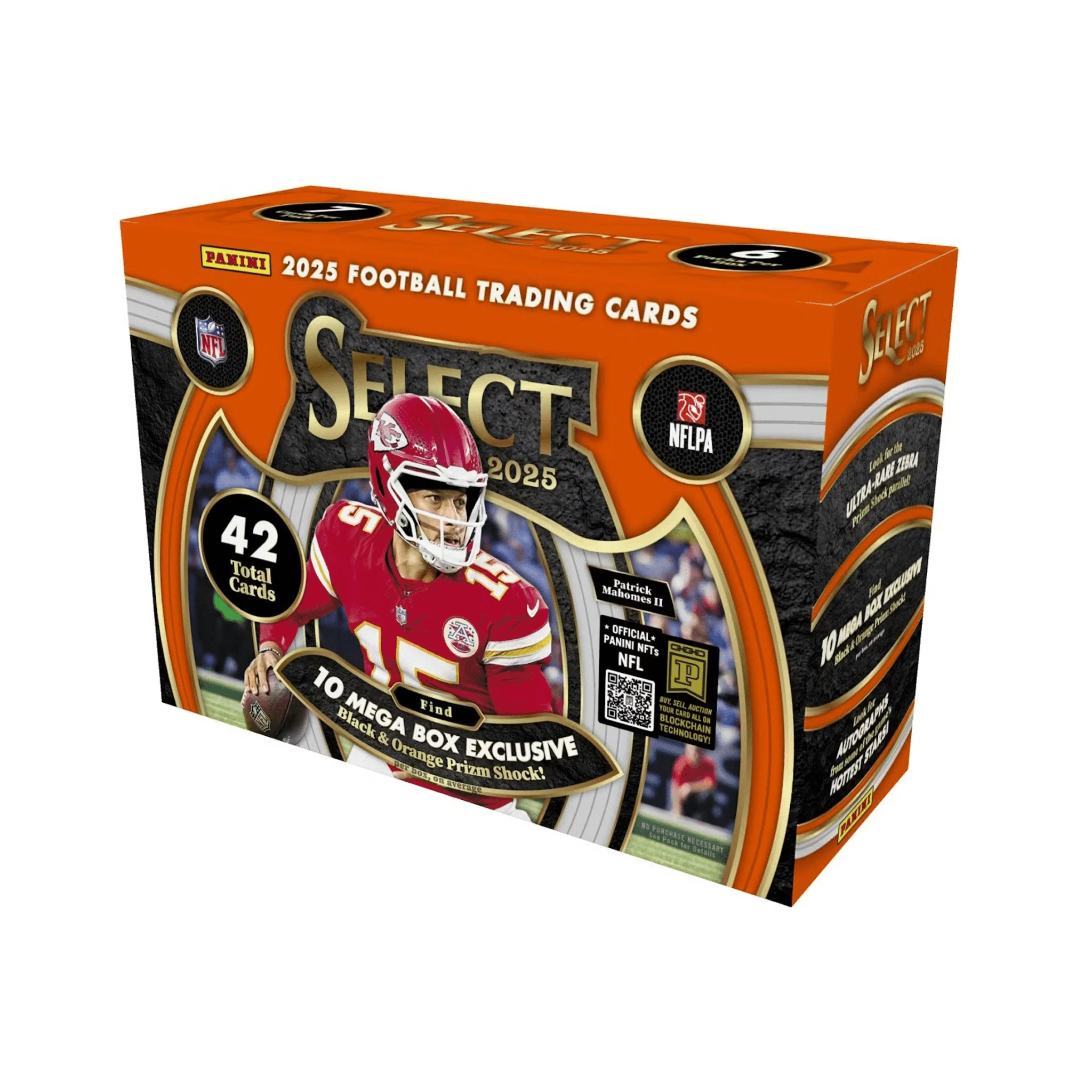 2025 Panini Select Football Hobby Mega Trading Cards LV